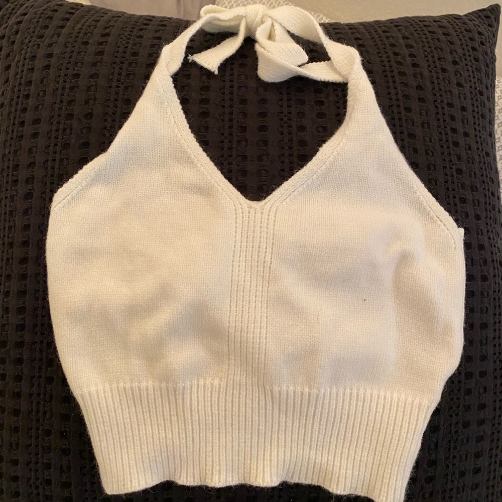 Cropped Halter Tanktop